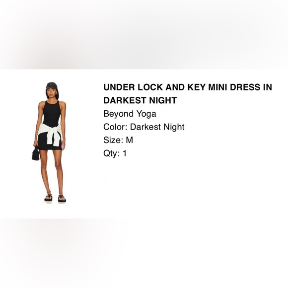 Beyond Yoga Under Lock & Key Spacedye Dress Size M - NWT - Picture 5 of 12